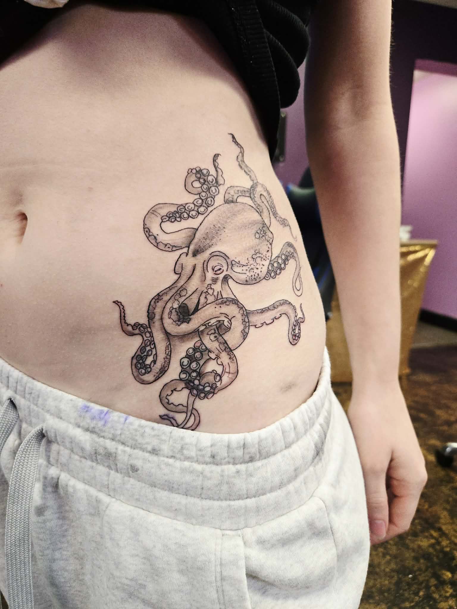Octopus tattoo